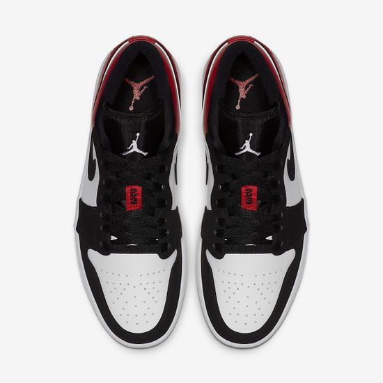 Кроссовки Nike Air Jordan 1 Low "Black Toe"