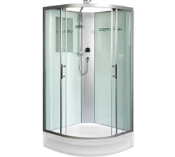 Душевая кабина WeltWasser (ВельтВассер) Werra XL 801, со средним поддоном, 80x80x226