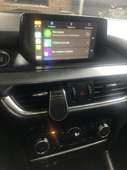 Установка блока CarPlay для штатного монитора