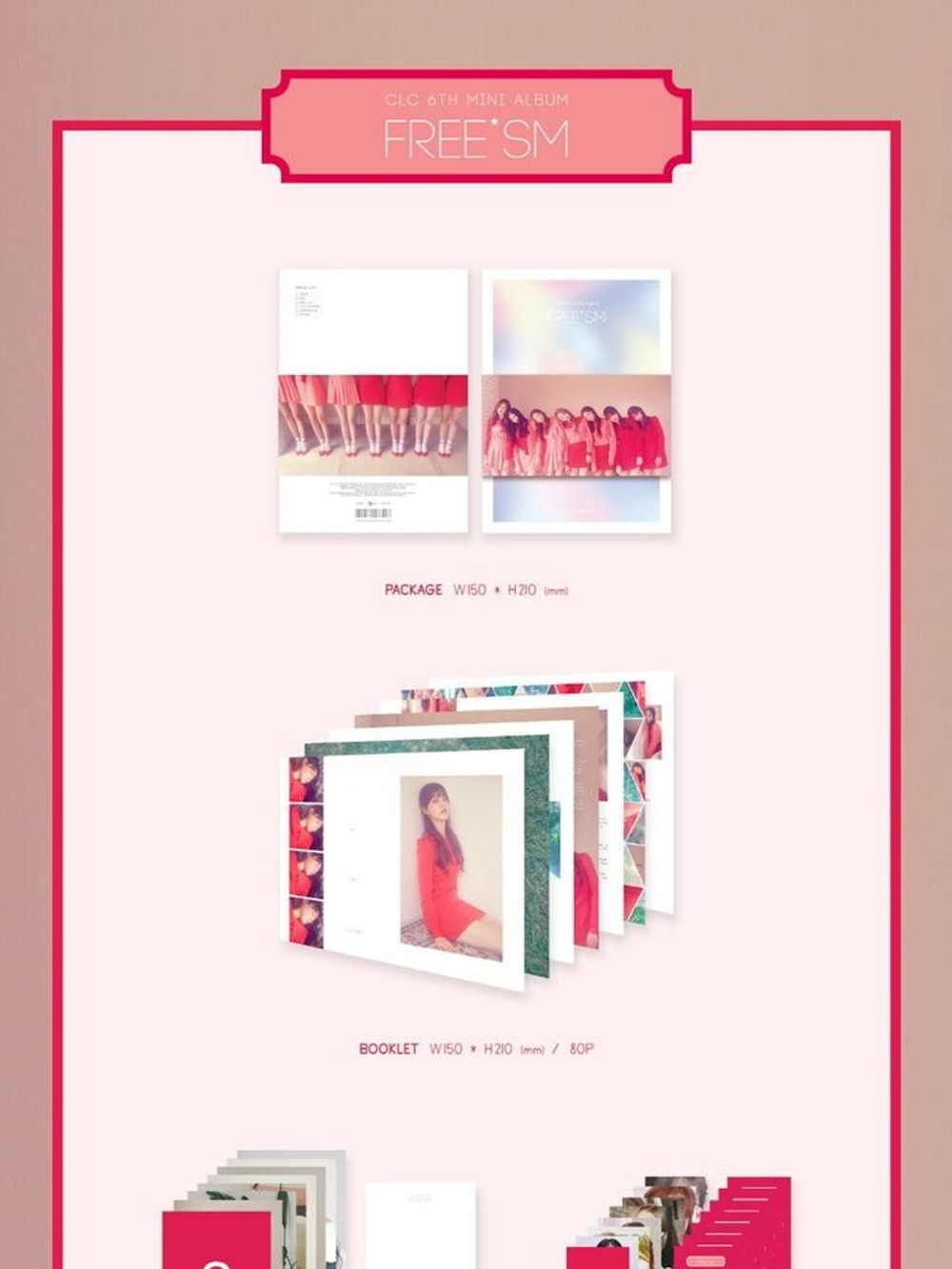 Альбом CLC - FREE'SM 6th Mini Album