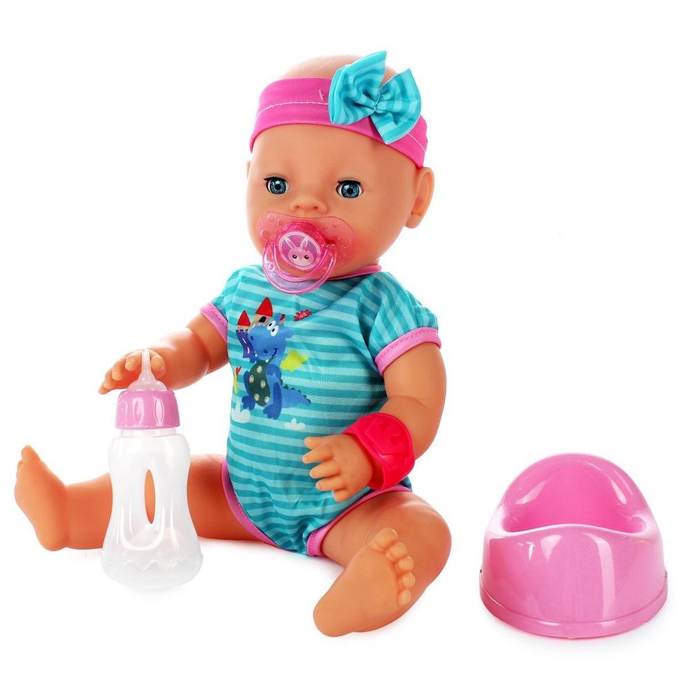 Пупс функциональный с аксесс., короб. YL2340E-E Пупс функциональный с аксесс., короб. YL2340E-E