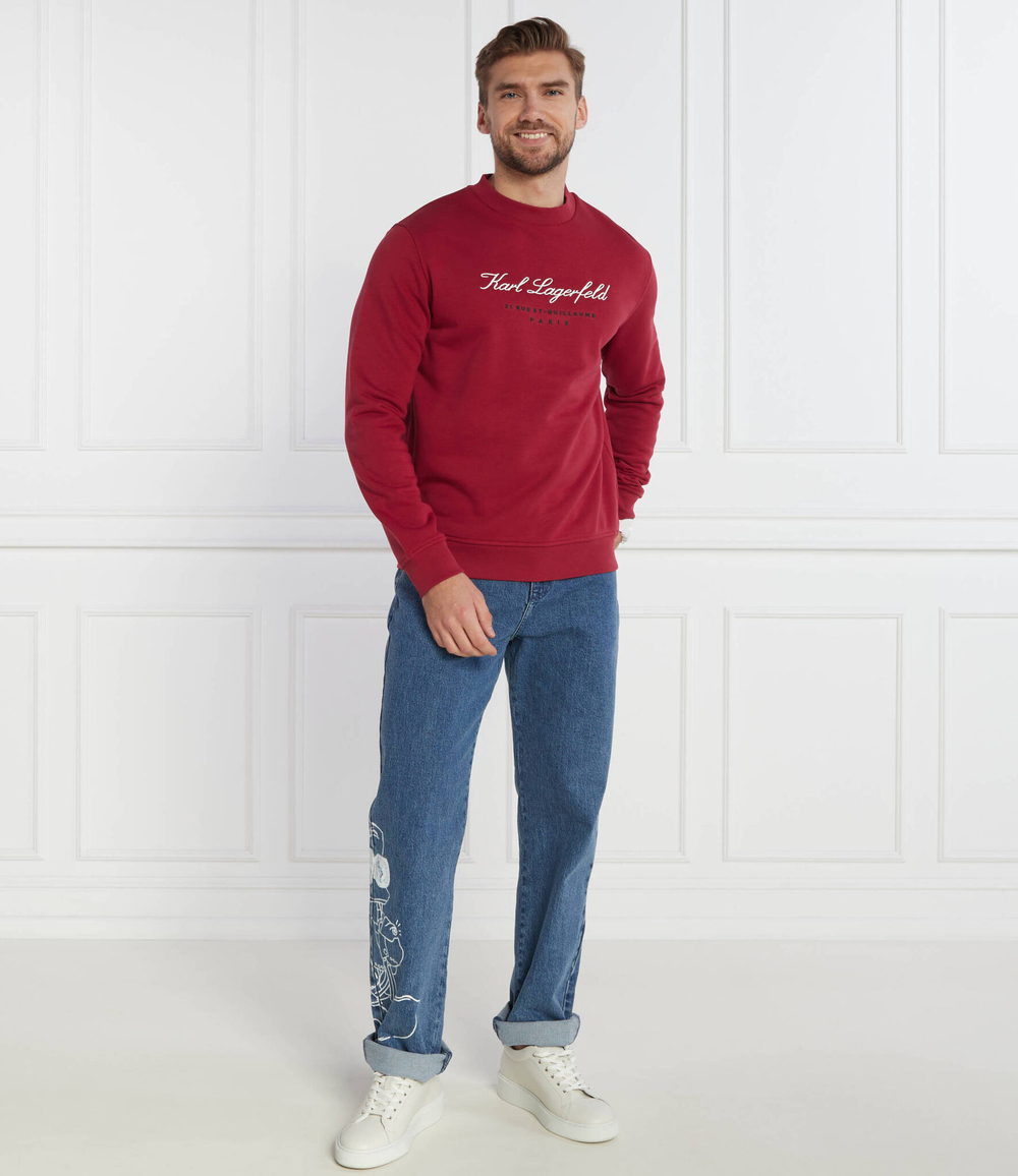 Худи CREWNECK Karl Lagerfeld - красный(705427 534910)