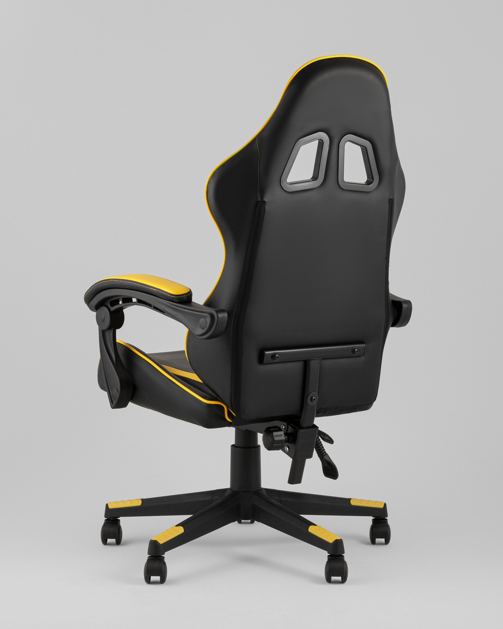 Кресло спортивное TopChairs Shadow черно-желтый