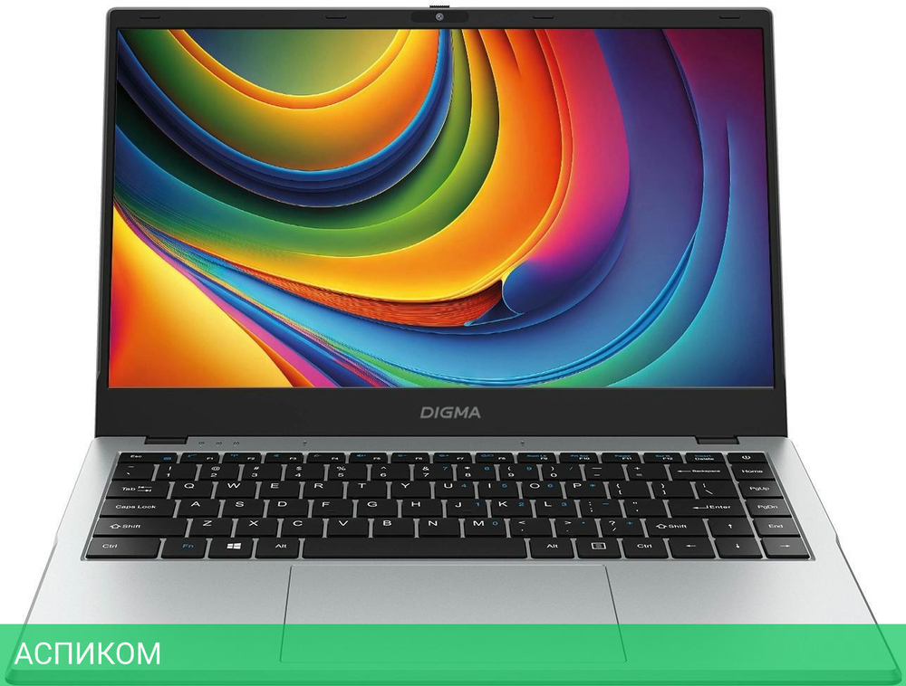 Ноутбук Digma EVE C4801 N100 Silver (DN14N1-8CXW01)