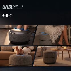 Массажер для ног UNIX Secret Pouf Grey