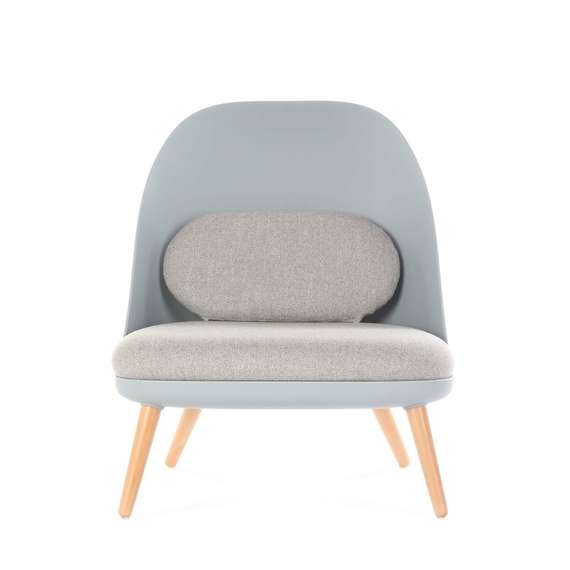 Кресло Nest голубое