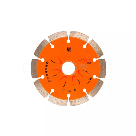 Сегментный алмазный круг 125 мм DIAM УНИВЕРСАЛ MASTER LINE000498