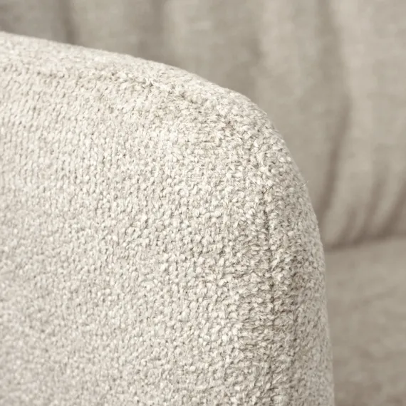 Стул Grant латте шенил на поворотном механизме