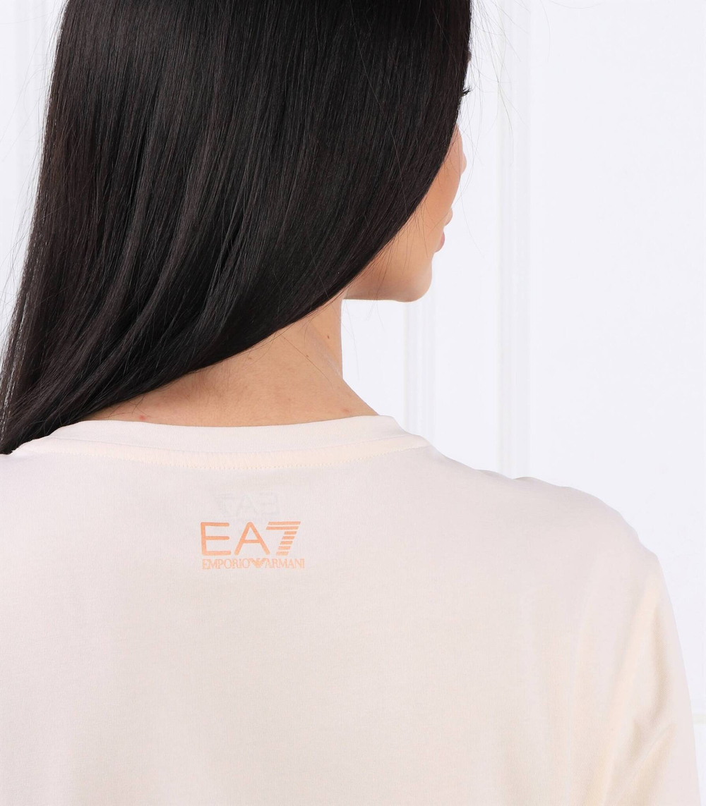 футболка EA7 - бежевый(3RTT13 TJFKZ)