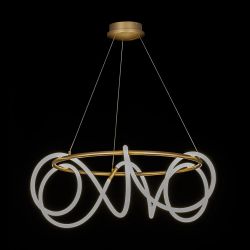 Citilux PYTHON CL220283 Люстра подвесная с пультом Бронза