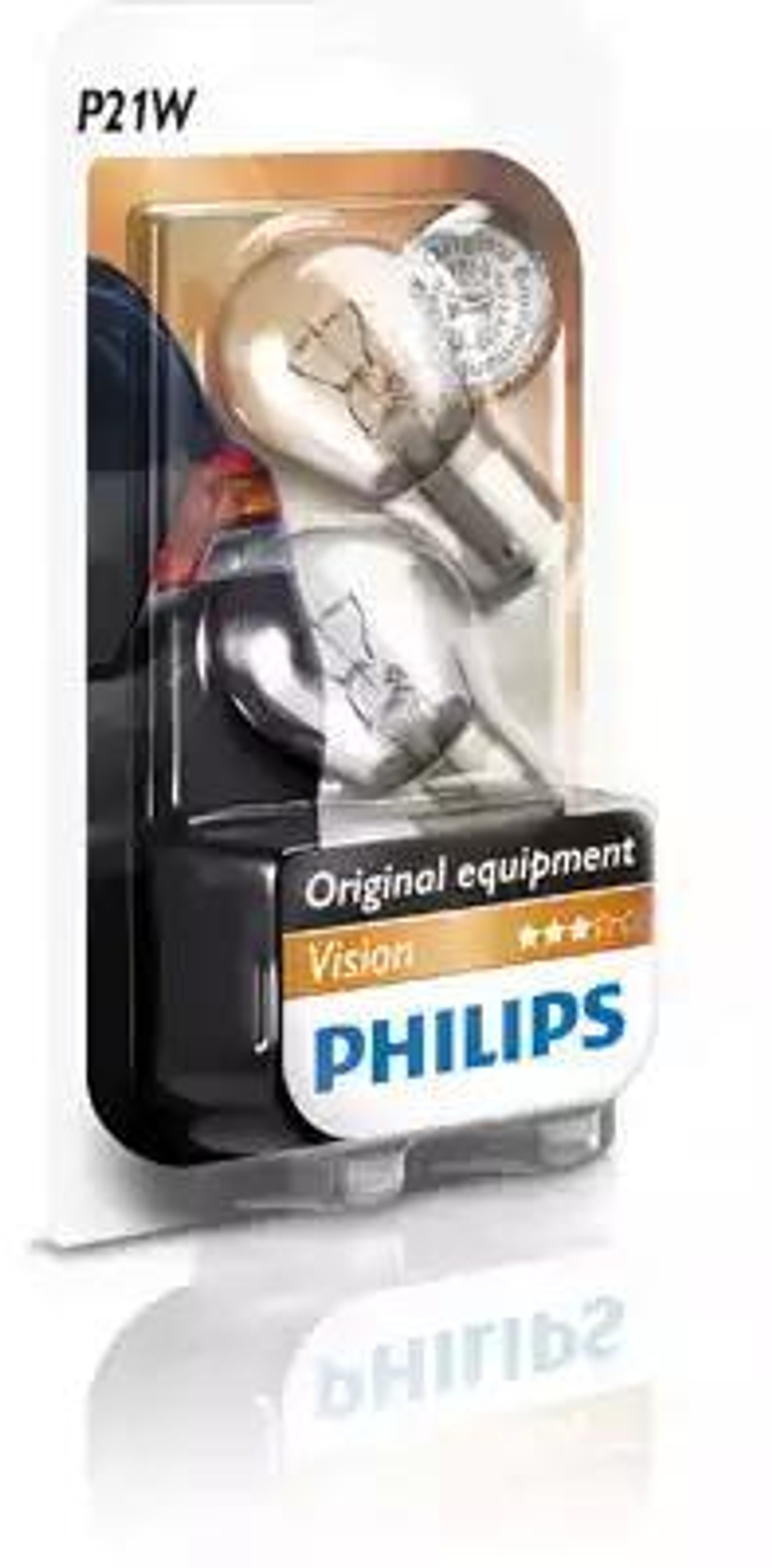 Автолампа 12V P21W Philips (к-т 2шт)