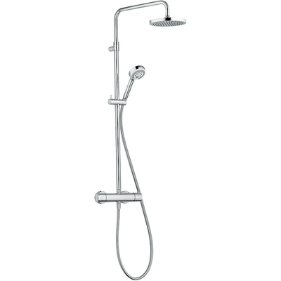 Душевая система Kludi Logo Dual Shower System, с термостатом, хром (6809205-00)