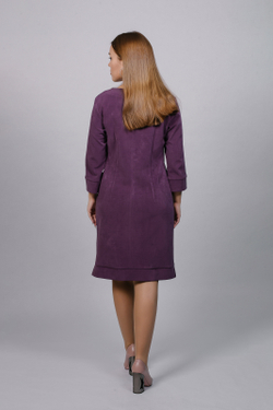 Платье женское 2715АП, слива #76С052715АП
