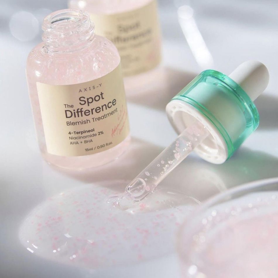 Локальная сыворотка от акне с 2% ниацинамида AXIS-Y Spot the Difference Blemish Treatment 15 мл