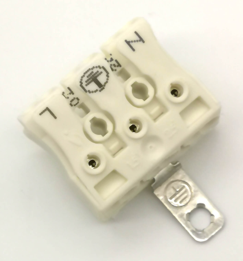 Колодка клеммная трёхполюсная TRIDONIC.ATCO SLK 3/3 +E-SCHR N-ERDE-L 88165857