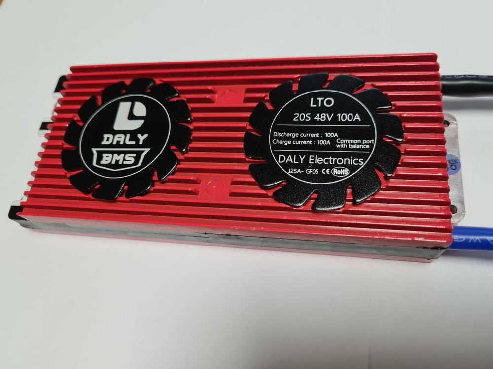 Плата контроля BMS LTO 20S 48V 100A