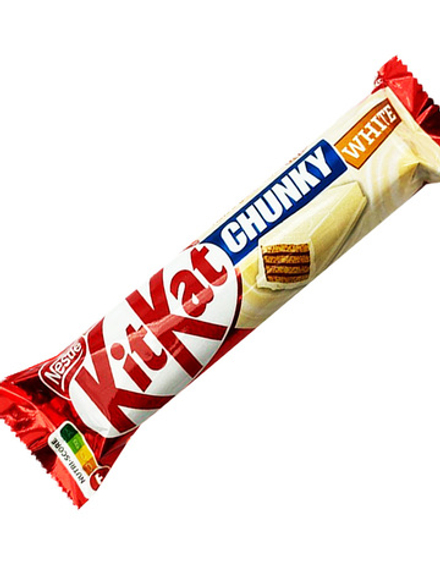 Шоколадный батончик KITKAT CHUNKY WHITE в белом шоколаде 40 г