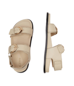 Кожаные босоножки Alohas - бежевый(S100285)