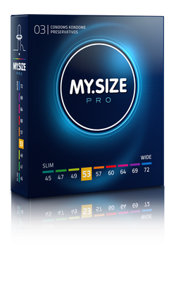 Презервативы MY.SIZE PRO размер 53 - 3шт