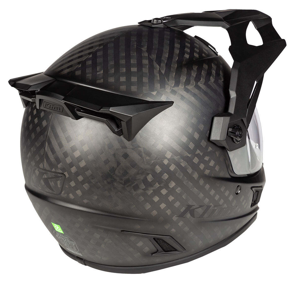 Шлем Klim Krios Pro Mekka Carbon Черный матовый