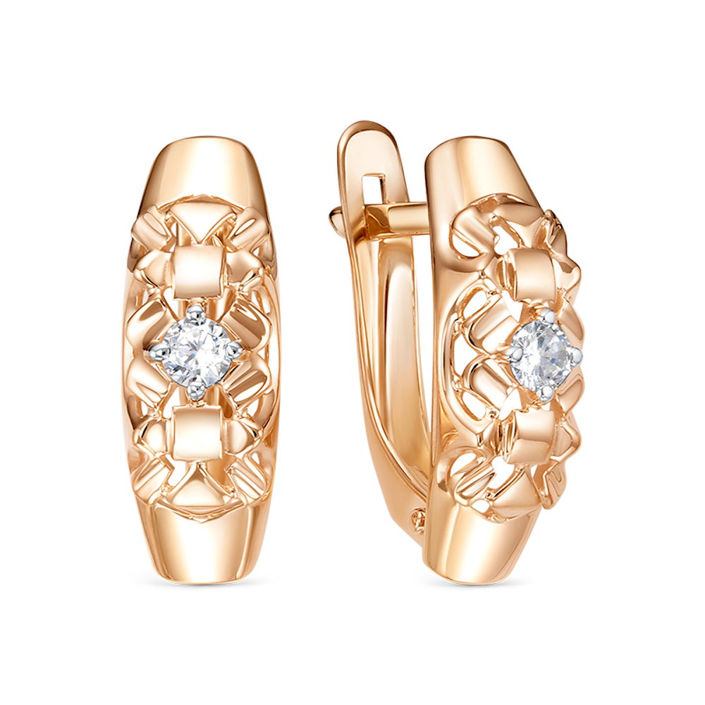 Серьги из золота 585 пробы