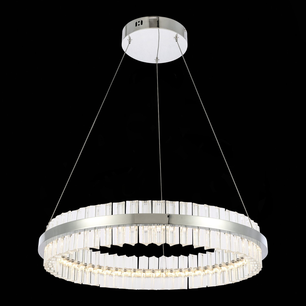 SL383.113.01 Светильник подвесной ST-Luce Хром/Прозрачный LED 1*44W 3000K