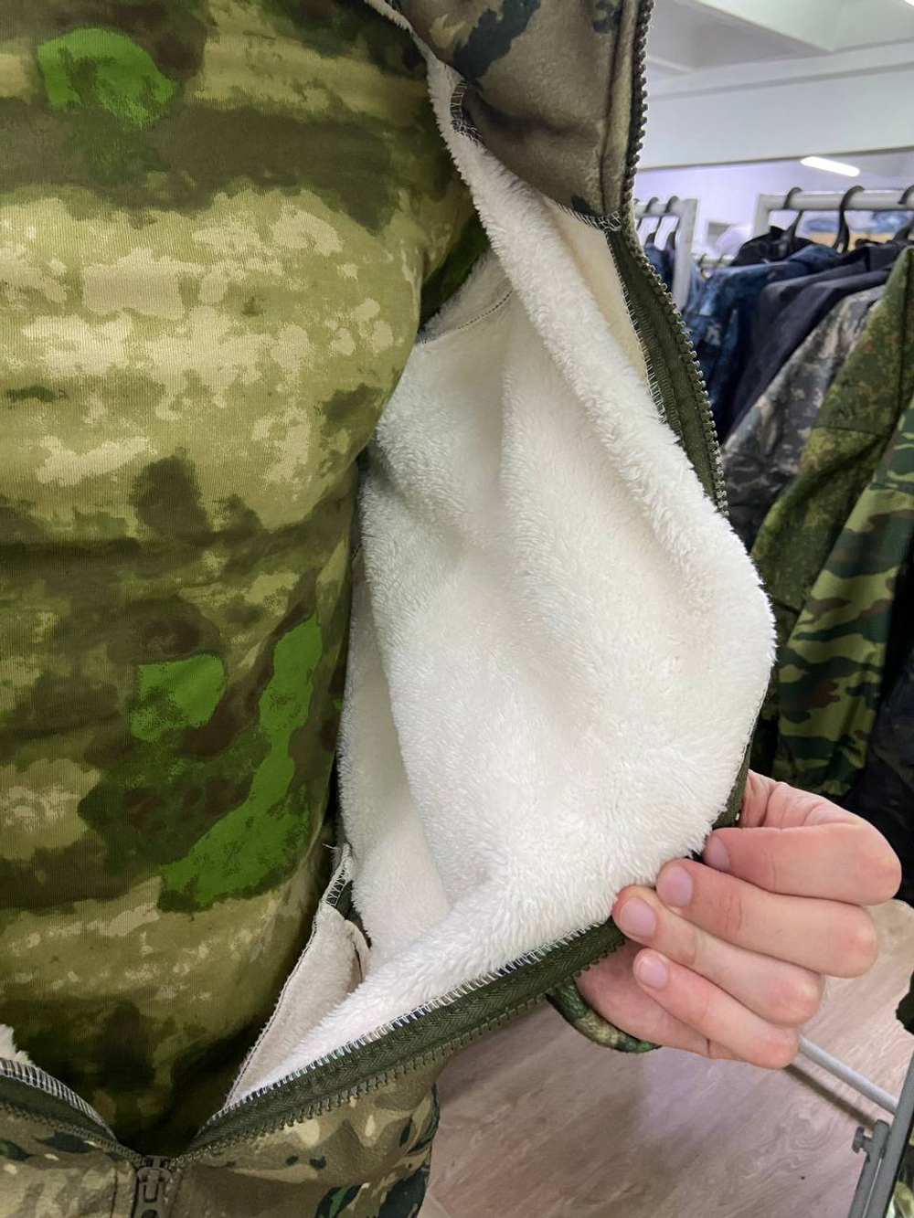 Куртка утеплённая / мох