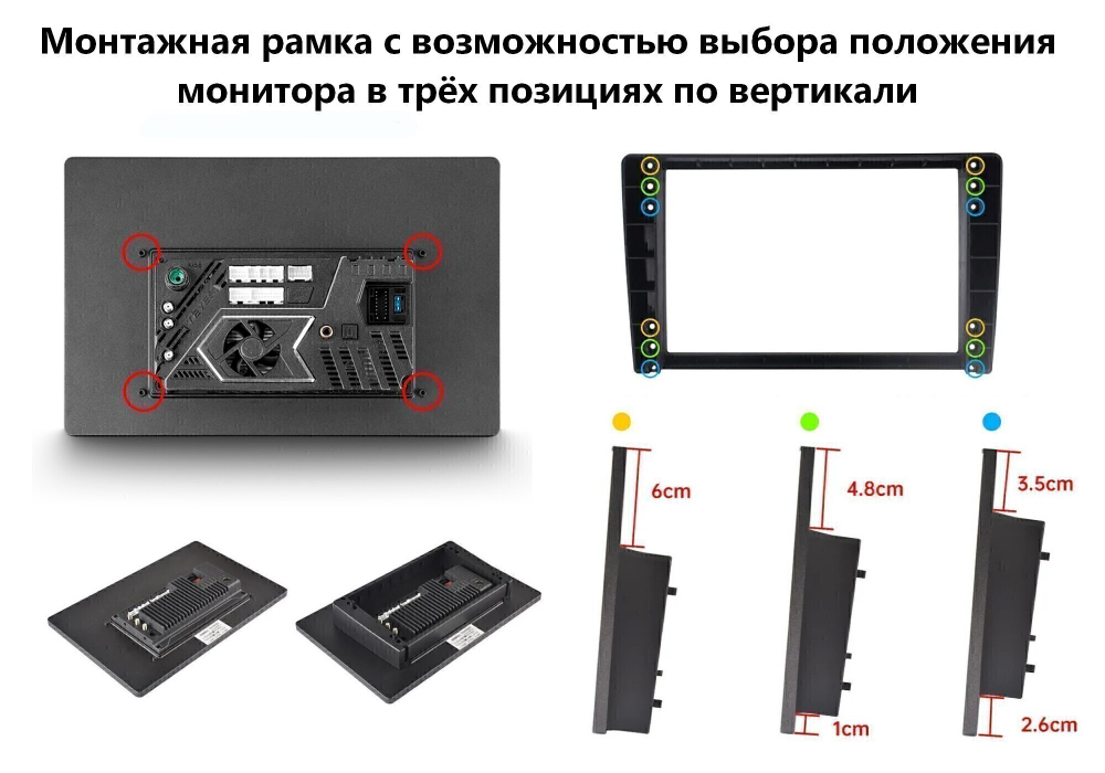 Магнитола для ГАЗ Газель НН 2019+, Соболь НН 2022+ (рамка черная) - Teyes CC3-2K-360 монитор 13" 2K QLED на Android 10, 6+128Гб, CarPlay, 4G SIM-слот, 4 камеры в комплекте