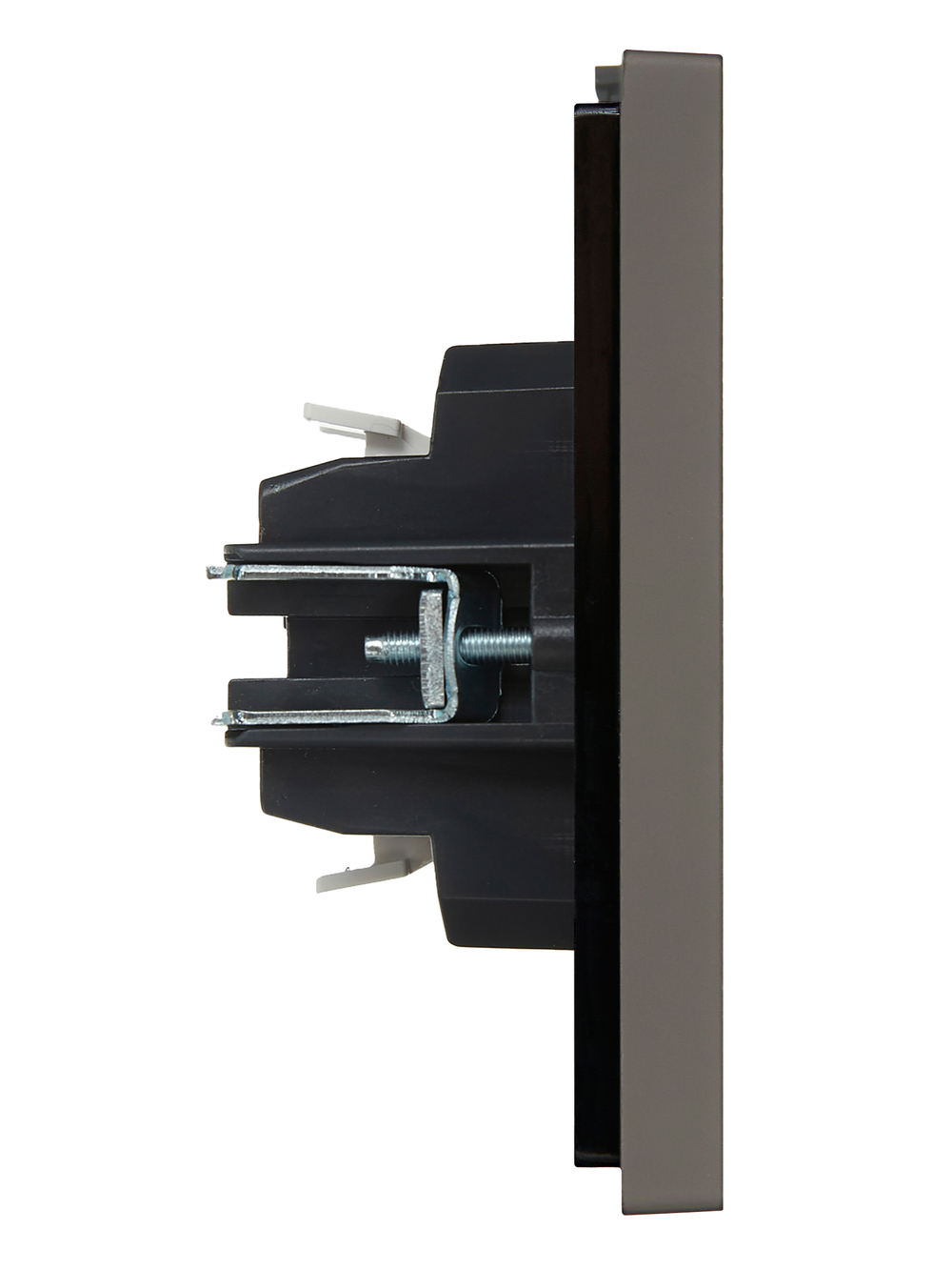 FORTE&PIANO Выключатель 2-клавишный с индикацией 10А FP306 серый IEK