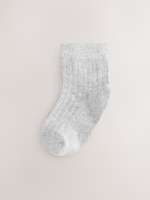 Носки для малышей Next E22-176, 5 шт., Белый, Серый, Черный