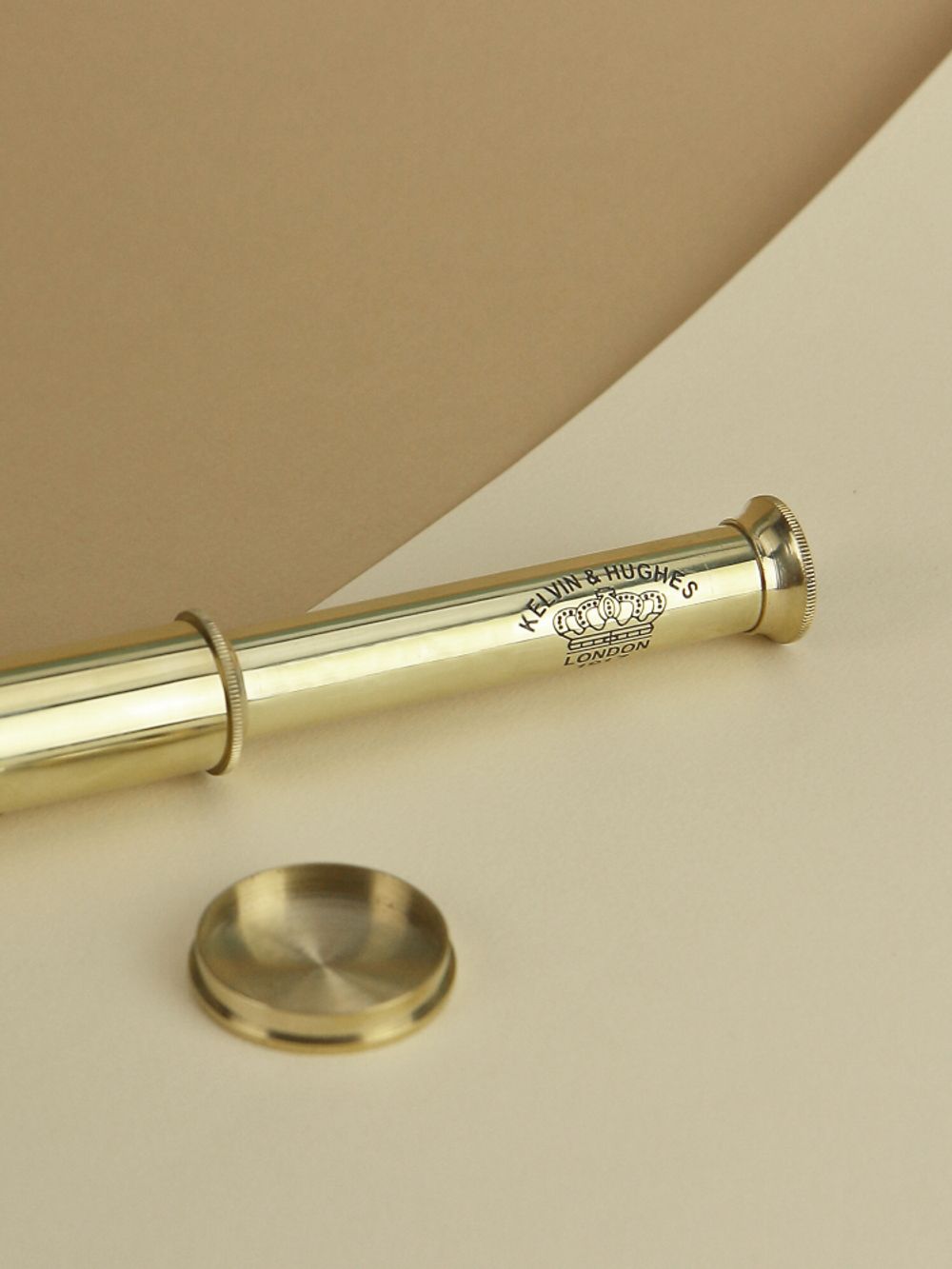 Nautical Подзорная труба в деревянном футляре