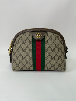 Сумка Gucci Ophidia Dome Shoulder Bag GG Coated Canvas