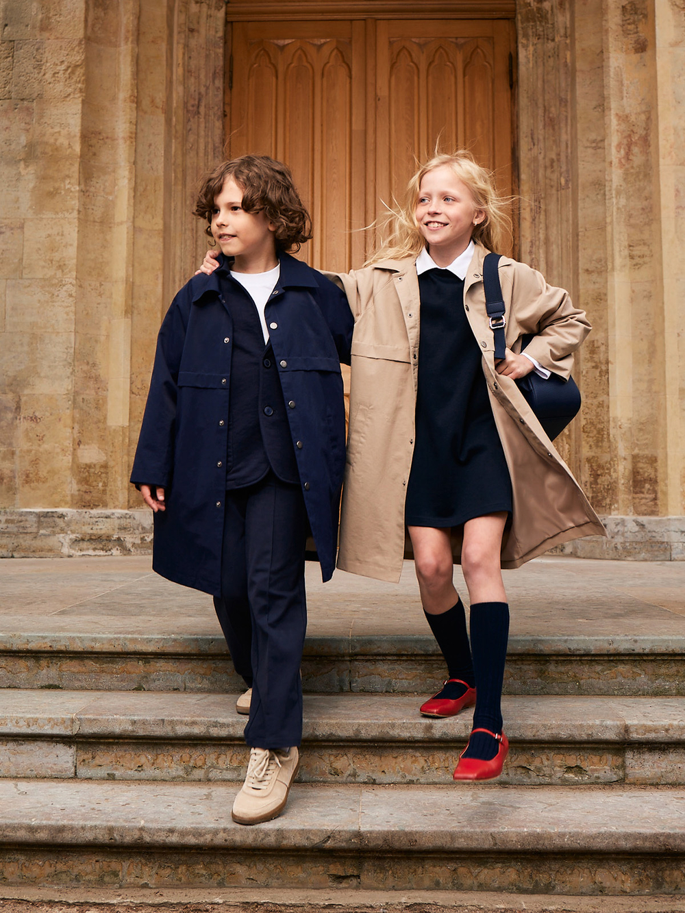 Брюки прямые Mjölk School Blue