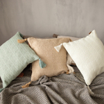 Чехол на подушку 45х45 см, цв. коричневый