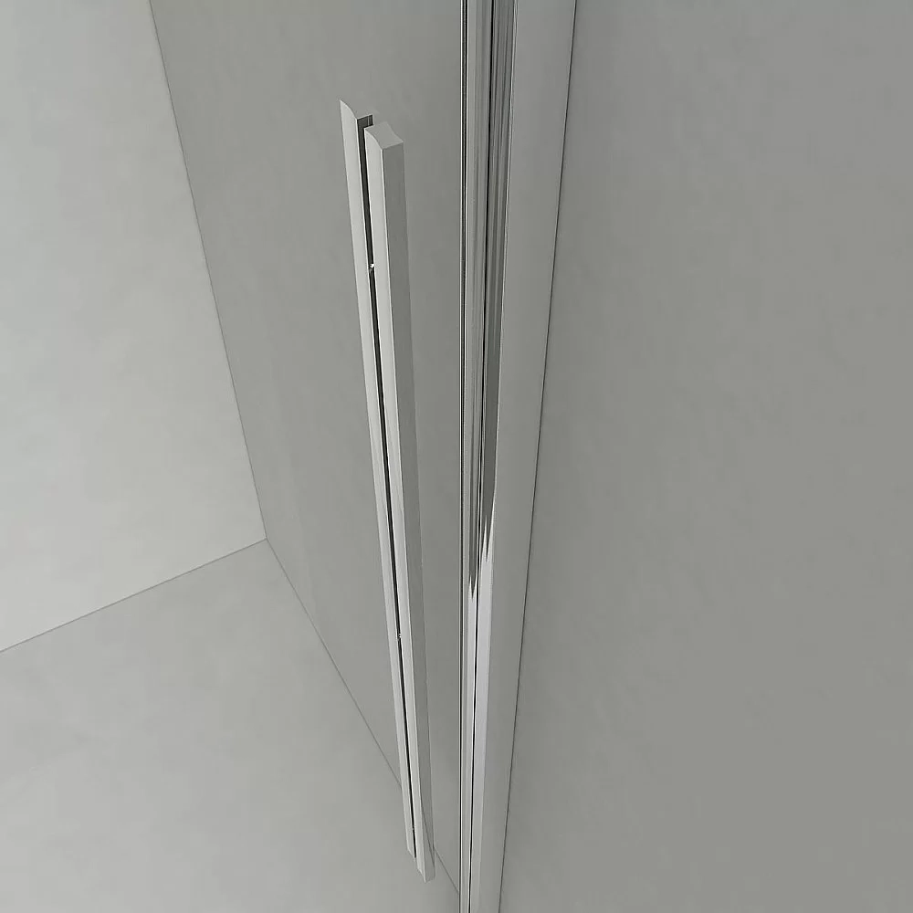 Душевой уголок Vincea Lugano VSR-1L9012CLGM-1 120x90 стекло прозрачное/профиль вороненая сталь