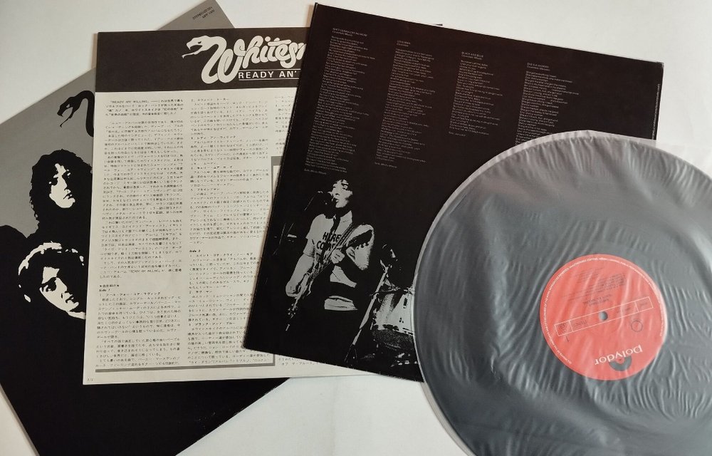 Винтажная виниловая пластинка LP Whitesnake Ready An Willing (Japan 1980) (No Obi) NM