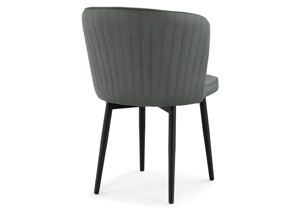 Стул на металлокаркасе Фрибур крутящийся MR-11 / черный