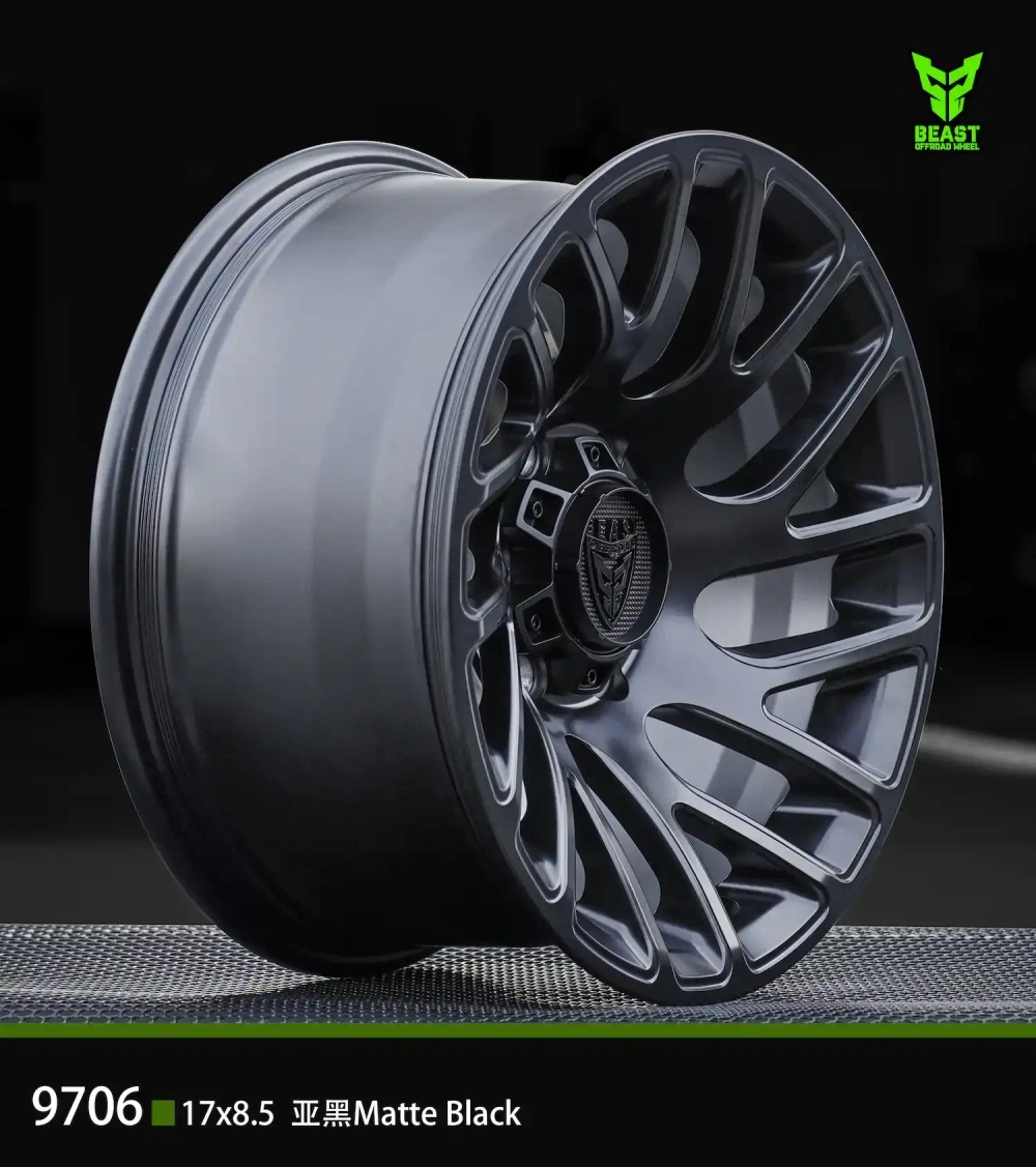 Диск колёсный литой BEAST OFFROAD 9706 R17 8,5 ET0 Matte Black