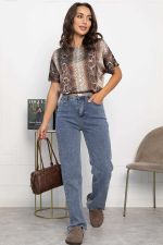 Блуза Морган (коричневая) Б14031-16М LT Collection