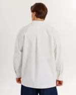 Рубашка Kefirmaykifer Вулкан хлопковая белая