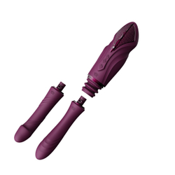 Zalo SESH - Компактная секс-машина с функцией нагрева, двумя насадками и присоской