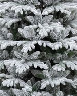 Заснеженная ель "Пермская" (Литая+пвх) 120 см / 1,2 м