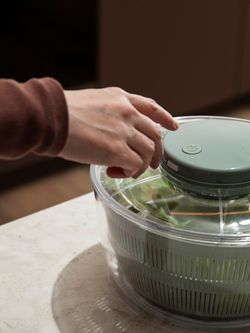 Электросушилка для салата Press&Dry, 3,5 л, шалфей