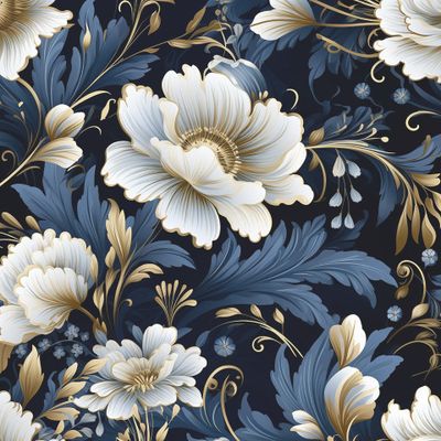 Золотые цветы