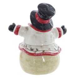 GAEM Конфетница "Снеговик", 1950 мл, L25 W17 H28 см