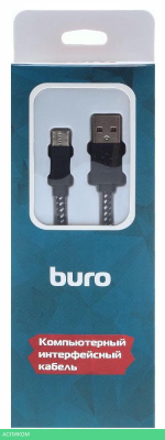 Кабель Buro Braided BHP RET TYPEC1 1м