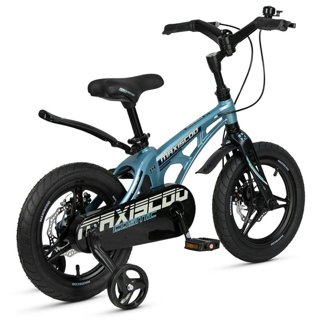 Детский велосипед Maxiscoo Cosmic Deluxe Plus 14'' (2025)