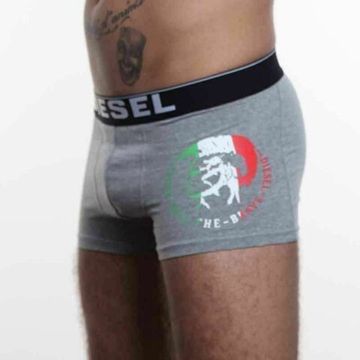 Мужские трусы боксеры серые Diesel