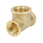 Тройник латунь переходной Ду 25х15х25 (1"х1/2"х1") ВР VALFEX VF.750.L.100.012.100
