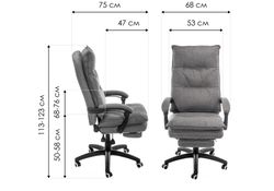 Компьютерное кресло Rapid голубое